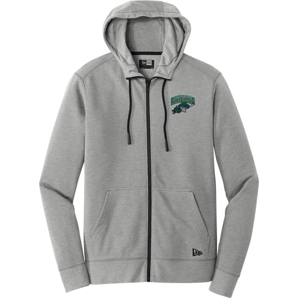 Kensington Valley Renegades New Era Tri-Blend Fleece Full-Zip Hoodie