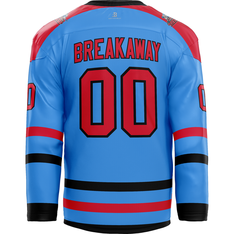 NJ Titans Tier 1 Bantam and Midgets Youth Goalie Sublimated Jersey