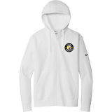 Upland Country Day School Nike Club Fleece Sleeve Swoosh Full-Zip Hoodie