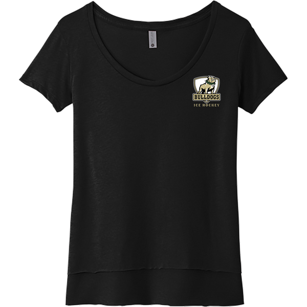 HVM Bulldogs Womens Festival Scoop Neck Tee