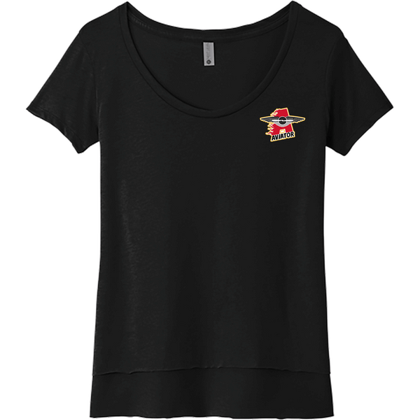 NY Aviators Womens Festival Scoop Neck Tee