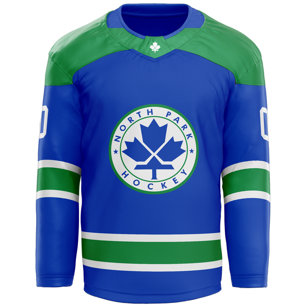 North Park Youth Player Reversible Sublimated Jersey