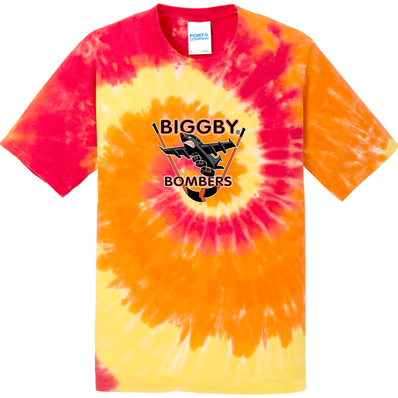 Biggby Bombers Youth Tie-Dye Tee