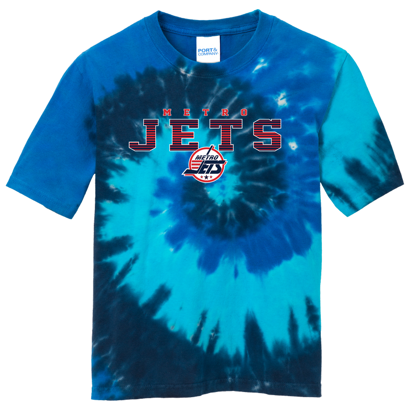 Metro Jets Youth Tie-Dye Tee