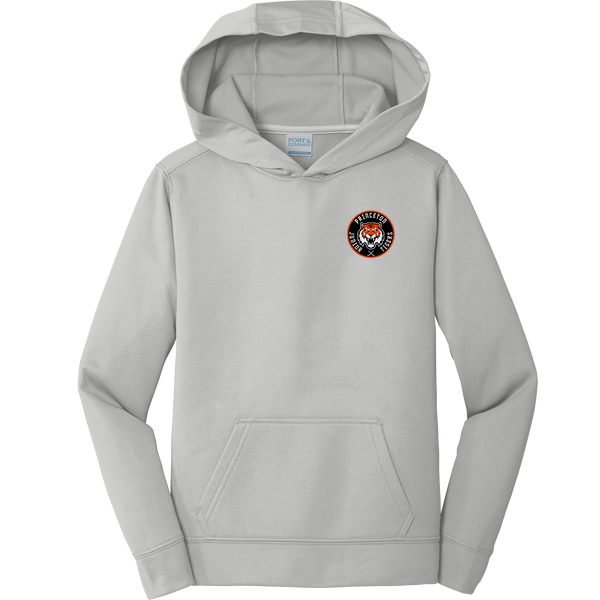 Princeton Jr. Tigers Youth Performance Fleece Pullover Hooded Sweatshirt