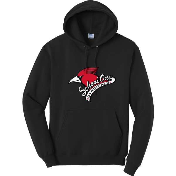 School One Elementary Adult Core Fleece Pullover Hooded Sweatshirt