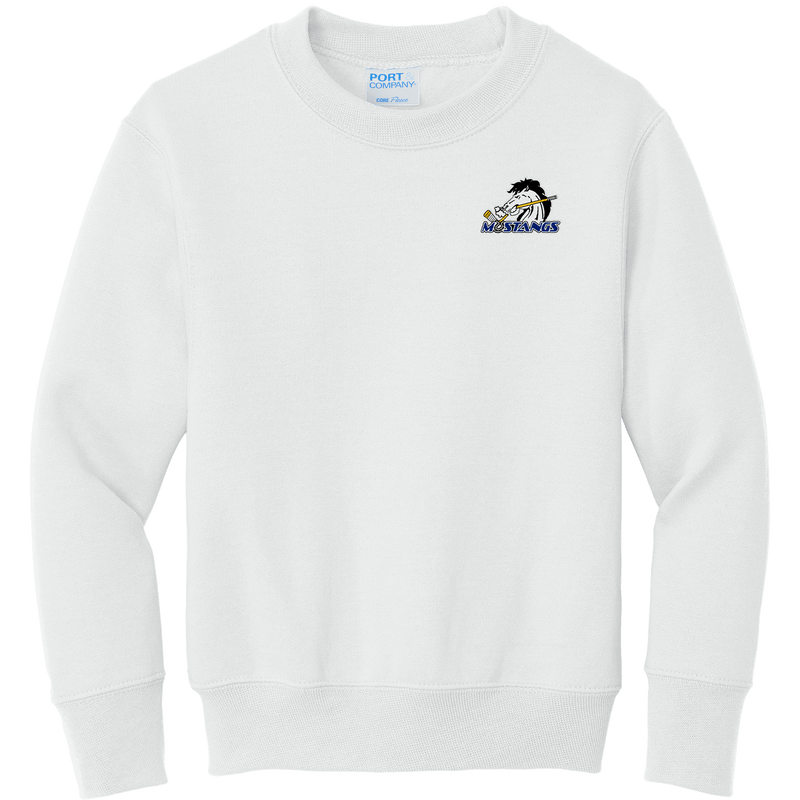 Mid-State Mustangs Youth Core Fleece Crewneck Sweatshirt