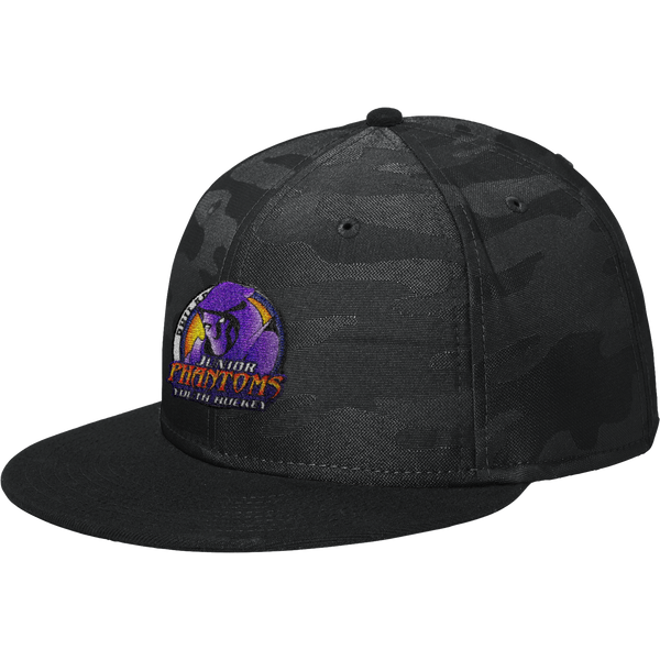 Jr. Phantoms New Era Camo Flat Bill Snapback Cap