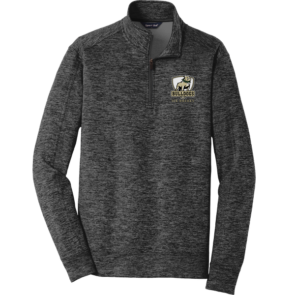 HVM Bulldogs PosiCharge Electric Heather Fleece 1/4-Zip Pullover