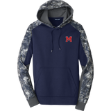 Mount St. Charles Sport-Wick Mineral Freeze Fleece Colorblock Hooded Pullover