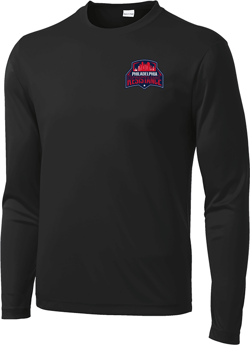 Philadelphia Resistance Long Sleeve PosiCharge Competitor Tee