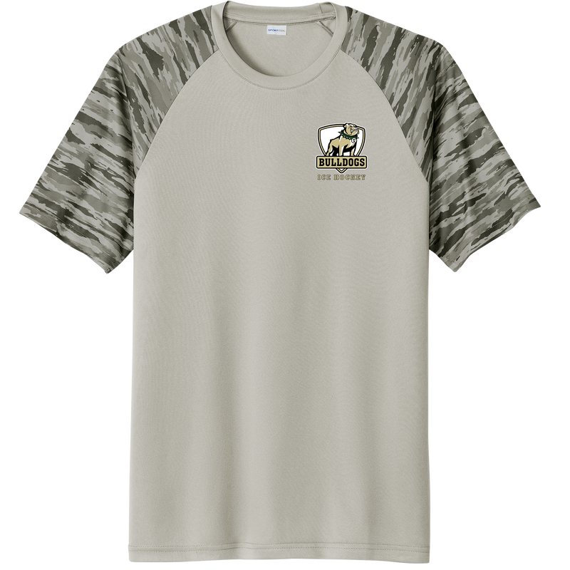 HVM Bulldogs Drift Camo Colorblock Tee