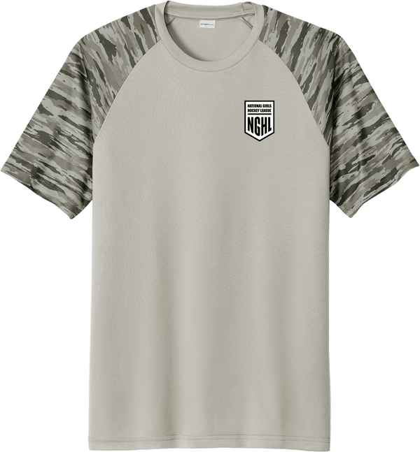 NGHL Drift Camo Colorblock Tee