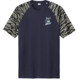 Hard Edge Hockey Drift Camo Colorblock Tee