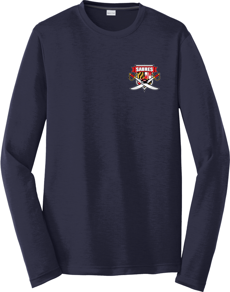 SOMD Sabres Long Sleeve PosiCharge Competitor Cotton Touch Tee