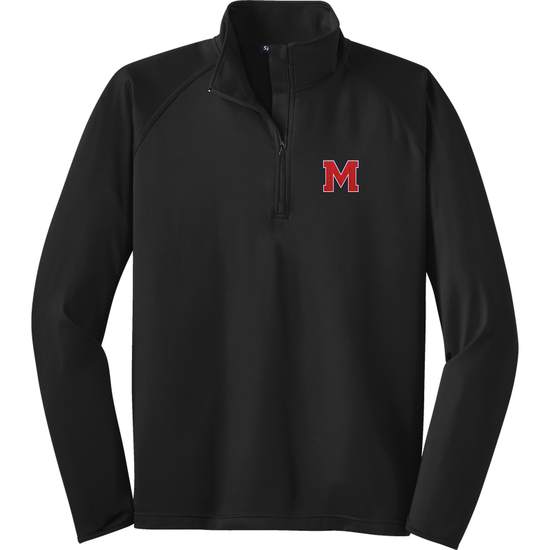 Mount St. Charles Sport-Wick Stretch 1/4-Zip Pullover
