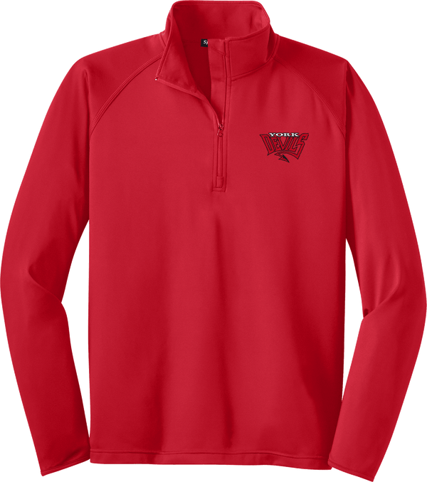 York Devils Sport-Wick Stretch 1/4-Zip Pullover