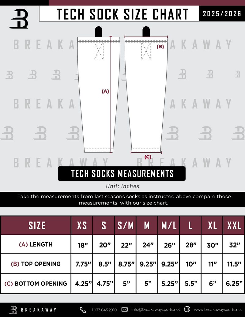 Seacoast Spartans Sublimated Tech Socks