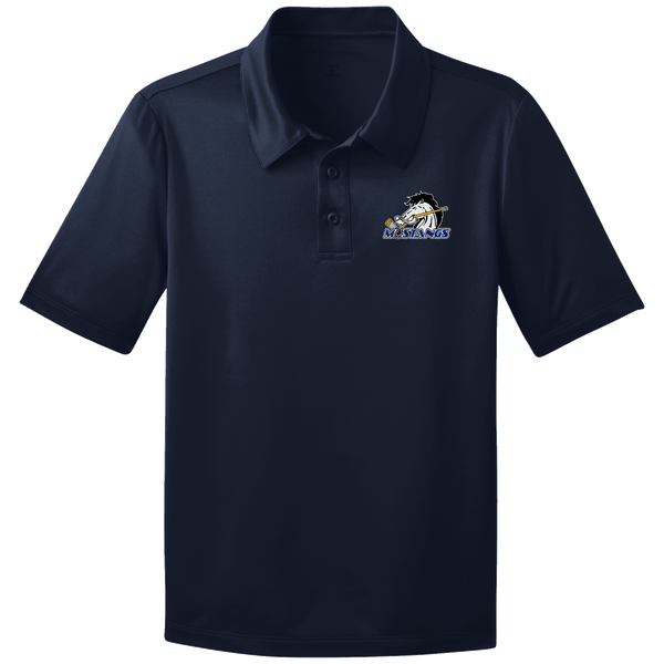 Mid-State Mustangs Youth Silk Touch Performance Polo