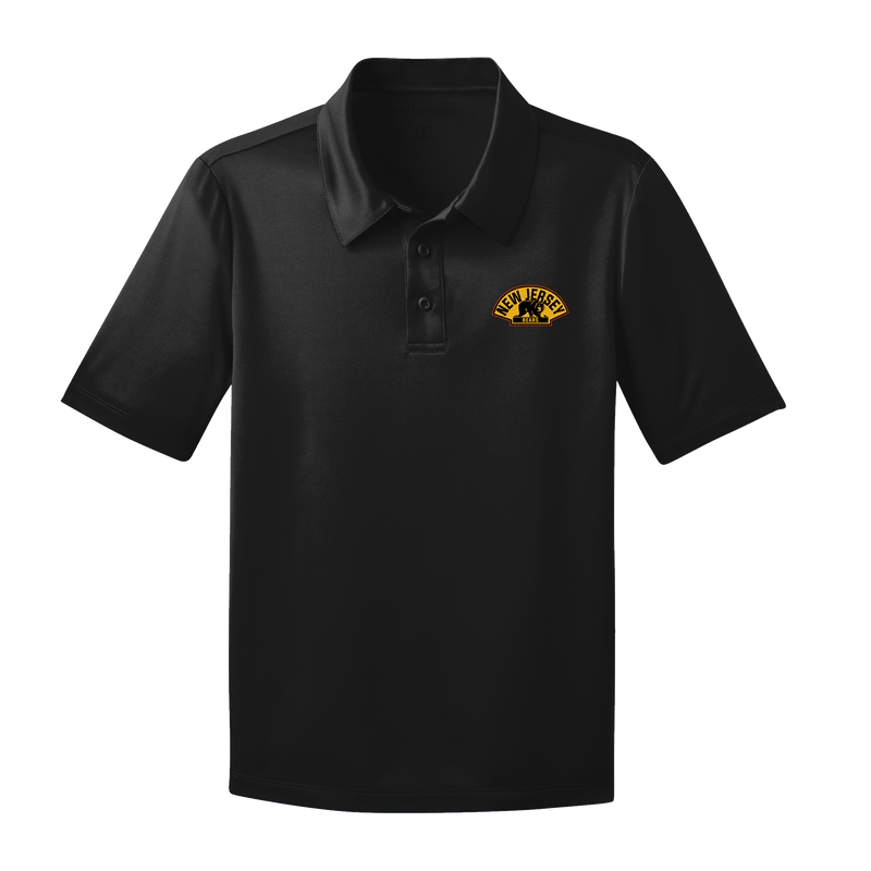 NJ Bears Youth Silk Touch Performance Polo