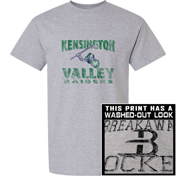 Kensington Valley Raiders Unisex Short Sleeve T-Shirt