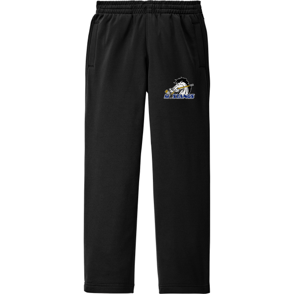 Mid-State Mustangs Youth Sport-Wick Fleece Pant