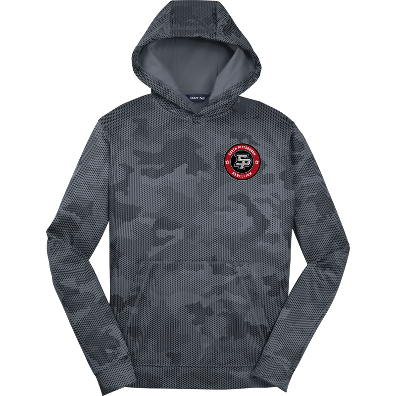 South Pittsburgh Rebellion Youth Sport-Wick CamoHex Fleece Hooded Pullover