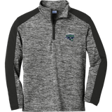 Kensington Valley Raiders Youth PosiCharge Electric Heather Colorblock 1/4-Zip Pullover