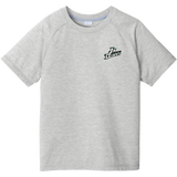 Junior Blades Youth PosiCharge Tri-Blend Wicking Raglan Tee