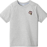 Mercer Chiefs Youth PosiCharge  Tri-Blend Wicking Raglan Tee