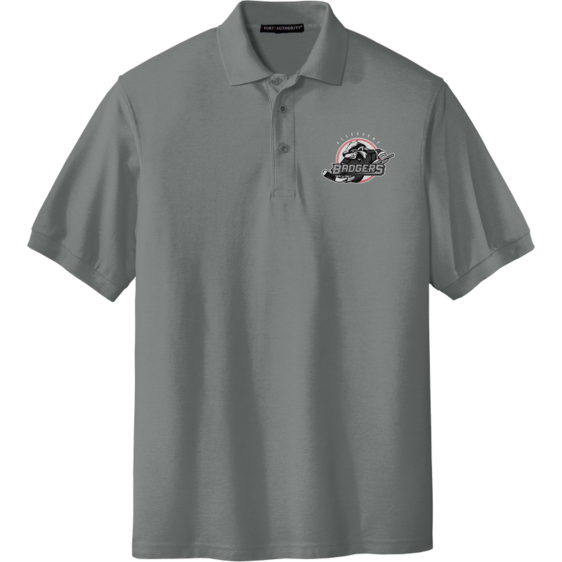 Allegheny Badgers Adult Silk Touch Polo