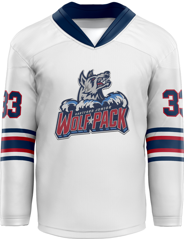 Hartford Jr. Wolfpack Adult Goalie Hybrid Jersey